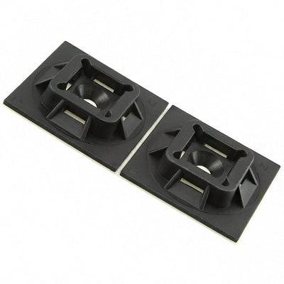 ABM100-AT-D0 by Panduit Corp - CABLE TIE HLDR QUAD ADH 2=QTY2
