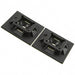 ABM100-AT-D0 by Panduit Corp - CABLE TIE HLDR QUAD ADH 2=QTY2