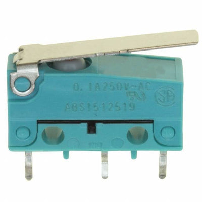 ABS1512519 by Panasonic Electric Works - SNAP ACT ION SWITCH SPDT 100MA 125V