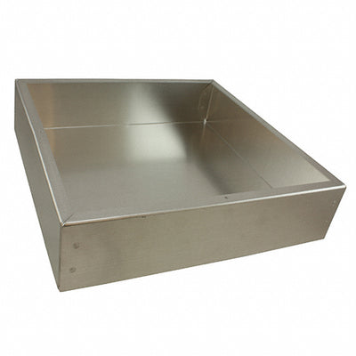 AC-1424 by Bud Industries - CHASSIS ALUM NATURAL 12""L X 12""W