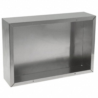 AC-424 by Bud Industries - CHASSIS ALUM NATURAL 12""L X 8""W