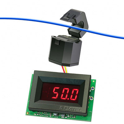 ACA-20RM-5-AC3-RL-C by Murata Power Solutions Inc. - AMMETER 0-30A LED PANEL MOUNT
