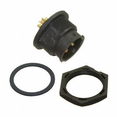 ACC-03PMMS-LC7001 by Amphenol LTW - CONNECTOR RECPT MALE 3P GOLD SLDR CUP