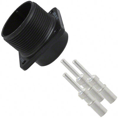 ACC02E20-19P(025) by Amphenol Industrial Operations - CONNECTOR RECPT MALE 3POS SILVER CRIMP