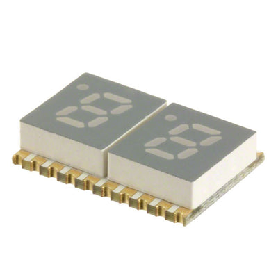 ACDA02-41SURKWA-F01 by Kingbright - DISPLAY 7-SEG 0.2"" DBL RED 20SMD