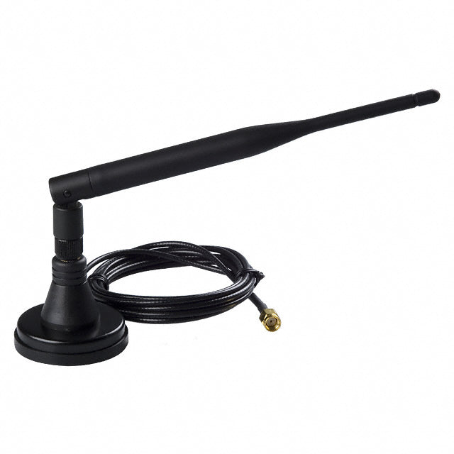 ACH2-AT-DP011 by Quatech-Division of B&B Electronics - RF ANT 2.4GHZ WHIP TILT RP-SMA