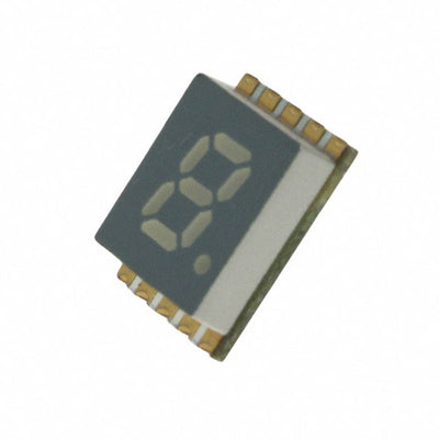 ACSA02-41SURKWA-F01 by Kingbright - DISPLAY 7-SEG 0.2"" SGL RED 10SMD