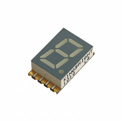 ACSC03-41SGWA-F01 by Kingbright - DISPLAY 7SEG 0.3"" SGL GRN 10SMD