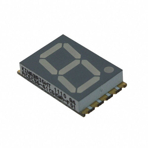 ACSC56-41CGKWA-F01 by Kingbright - DISPLAY 7SEG 0.56"" SGL GRN 10SMD