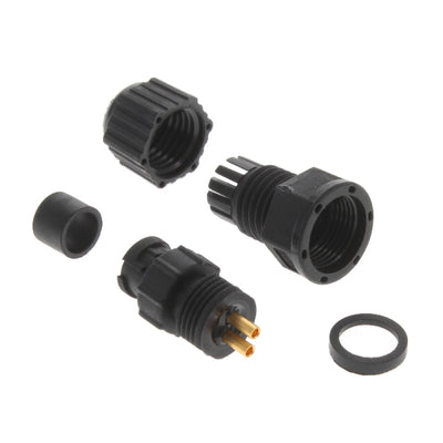 AD-02BMMA-LL7001 by Amphenol LTW - CONNECTOR RECPT MALE 2P GOLD SLDR CUP