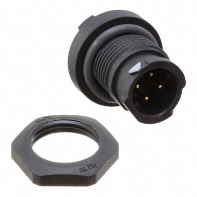 AD-04PMMP-QC8001 by Amphenol LTW - CONNECTOR RECPT MALE 4POS GOLD SOLDER