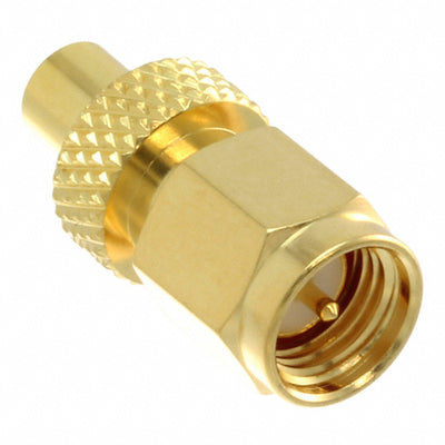ADAPT/MCXF/SMAM by Siretta Ltd - CONNECTOR ADAPT MCX JACK TO SMA PLUG