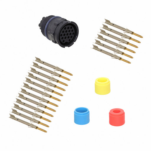 ADD-18BMFC-LL7AP0 by Amphenol LTW - CONNECTOR RECPT FMALE 18POS GOLD CRIMP
