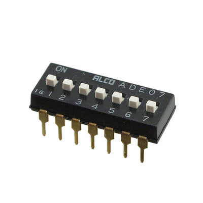 1825057-6 by TE Connectivity ALCOSWITCH Switches - SWITCH SLIDE DIP SPST 100MA 24V