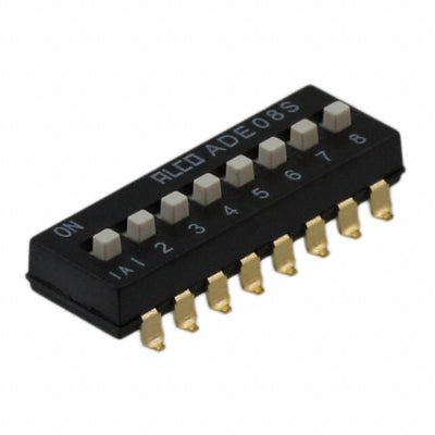 1-1825058-9 by TE Connectivity ALCOSWITCH Switches - SWITCH SLIDE DIP SPST 100MA 24V