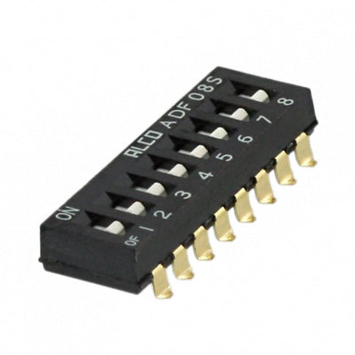 4-1825059-1 by TE Connectivity ALCOSWITCH Switches - SWITCH SLIDE DIP SPST 25MA 24V