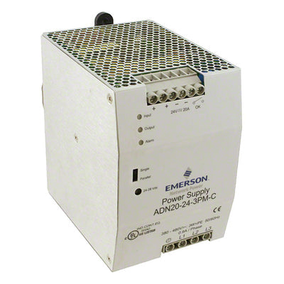 ADN20-24-3PM-C by Artesyn Embedded Power - AC/DC DIN RAIL SUPPLY 24V 480W