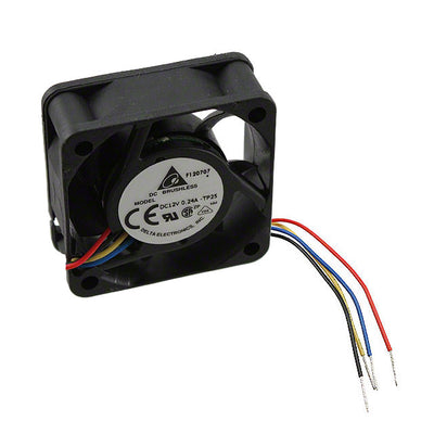 AFB0412VHB-TP25 by Delta Electronics - FAN AXIAL 40X15MM 12VDC WIRE