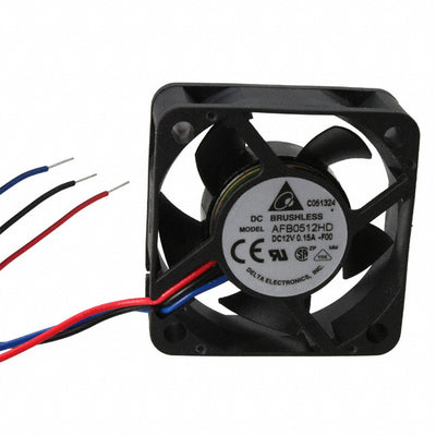 AFB0512HD-F00 by Delta Electronics - FAN AXIAL 50X20MM 12VDC WIRE
