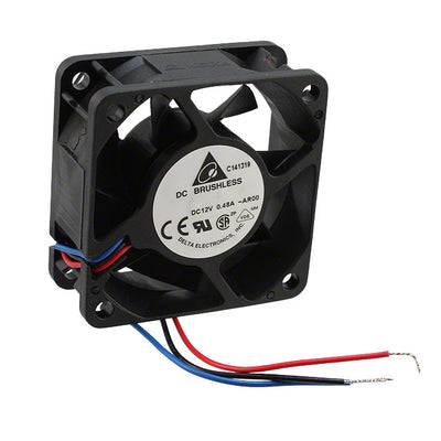 AFB0612EH-AR00 by Delta Electronics - FAN AXIAL 60X25.4MM 12VDC WIRE
