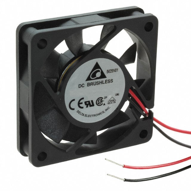 AFB0605MC by Delta Electronics - FAN AXIAL 60X13MM BALL 5VDC WIRE