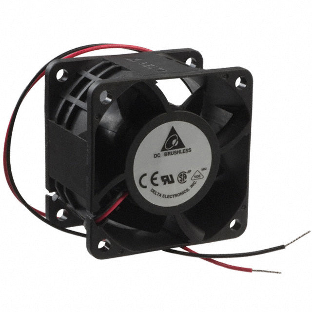 AFB0612VHE-A by Delta Electronics - FAN AXIAL 60X38MM 12VDC WIRE