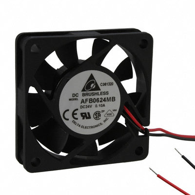 AFB0624MB by Delta Electronics - FAN AXIAL 60X15MM 24VDC WIRE