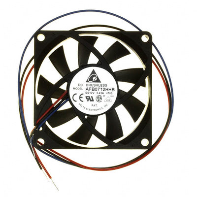 AFB0712HHD-R00 by Delta Electronics - FAN AXIAL 70X20MM 12VDC WIRE