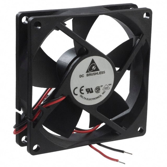 AFB0812SHD by Delta Electronics - FAN AXIAL 80X20MM 12VDC WIRE