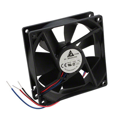 AFB0912H-R00 by Delta Electronics - FAN AXIAL 92X25.4MM 12VDC WIRE