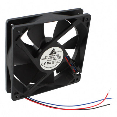 AFB1212SH-F00 by Delta Electronics - FAN AXIAL 120X25.4MM 12VDC WIRE