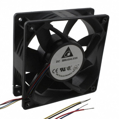 AFB1224EHE-EP by Delta Electronics - FAN AXIAL 120X38MM 24VDC WIRE