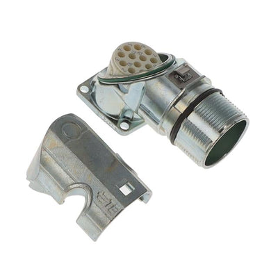 AFC052N00001214000 by TE Intercontec - CONNECTOR RECPT HSG MALE 12P PNL MT RA
