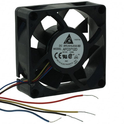 AFC0712D-9Z08 by Delta Electronics - FAN AXIAL 70X25.4MM 12VDC WIRE