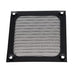 AFM-80B by Mechatronics Fan Group - ALUMINUM FAN FILTER BLACK 80MM