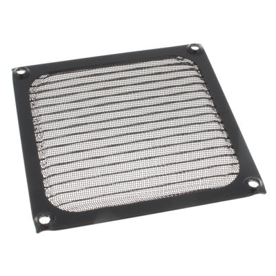 AFM-92B by Mechatronics Fan Group - ALUMINUM FAN FILTER BLACK 92MM