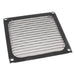 AFM-92B by Mechatronics Fan Group - ALUMINUM FAN FILTER BLACK 92MM
