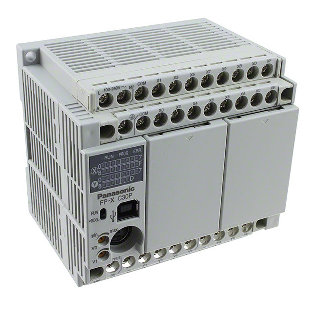 AFPX-C30P by Panasonic Industrial Automation Sales - CONTROL LOG 16 IN 14OUT 100-240V