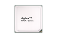An Agilex 7 FPGA I-Series processor chip shown from a top-down view on a plain white background.