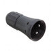 AHD-09SR by Amphenol Sine Systems Corp - CONNECTOR BACKSHELL BLACK 1 3/8-18