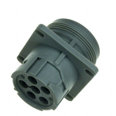 AHD10-6-12P-L by Amphenol Sine Systems Corp - CONNECTOR RECPT HSNG MALE 6POS PNL MNT