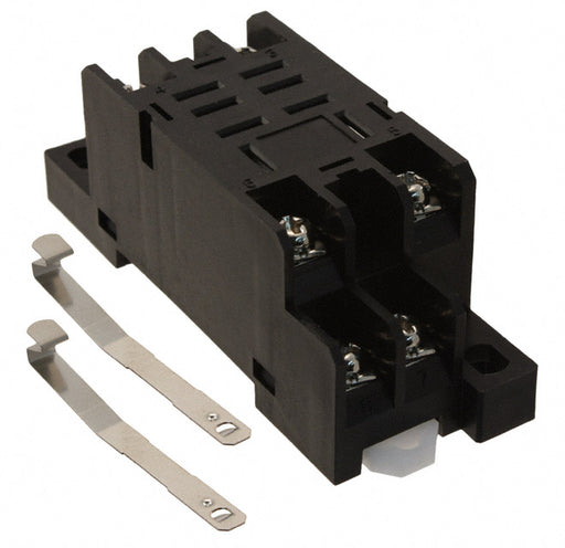 AHKA21 by Panasonic Electric Works - RELAY SOCKET 8 POSITION DIN RAIL