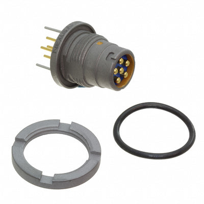 AJ-146PCG/2 by Amphenol NEXUS Technologies - CONNECTOR JACK MALE 6POS GOLD SOLDER