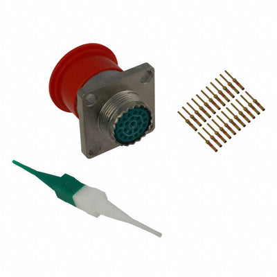 AL00FD13-35P(IP) by Amphenol Industrial Operations - CONNECTOR RECPT MALE 22POS GOLD CRIMP