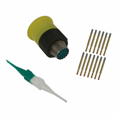 AL06FD11-35S(IP) by Amphenol Industrial Operations - CONNECTOR PLUG FMALE 13POS GOLD CRIMP