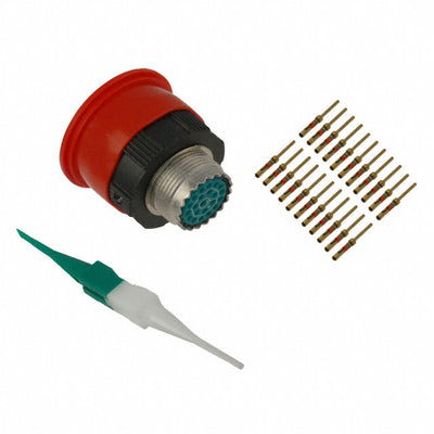 AL06FD13-35P(IP) by Amphenol Industrial Operations - CONNECTOR PLUG MALE 22POS GOLD CRIMP