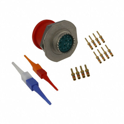 AL07FD15-97P(IP) by Amphenol Industrial Operations - CONNECTOR RECPT MALE 12POS GOLD CRIMP