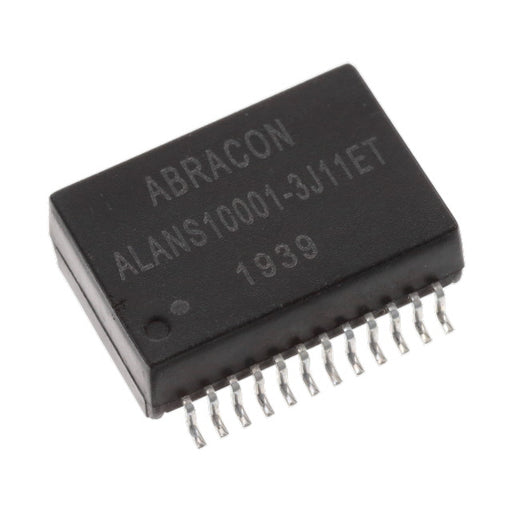ALANS10001-3J11ET by Abracon LLC - LAN SGL 1000B XFMR&CMC 24PIN