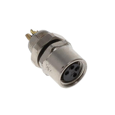 ALBKF08-FM8BR4-SL by Altech Corporation - BULKHEAD CONN. M8 FRONT MT. 4-PO