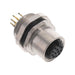 ALBKF12-FPBR12-S0 by Altech Corporation - BULKHEAD CONN. M12 FRONT MT. 12-
